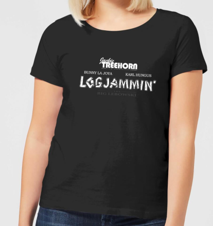 T-Shirt The Big Lebowski Logjammin Damen - Schwarz - Damen - L