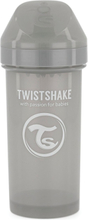Twistshake Kid Cup 360Ml 12+M Pastel Pink Home Meal Time Cups & Mugs Sippy Cups Grå Twistshake*Betinget Tilbud