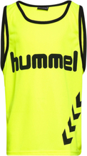Fundamental Training Bib Sport T-shirts Sports Tops Yellow Hummel