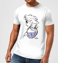 Die Eiskönigin Elsa Sketch Herren T-Shirt - Weiß - S