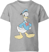 Disney Donald Duck Classic Kinder T-Shirt - Grau - 3-4 Jahre