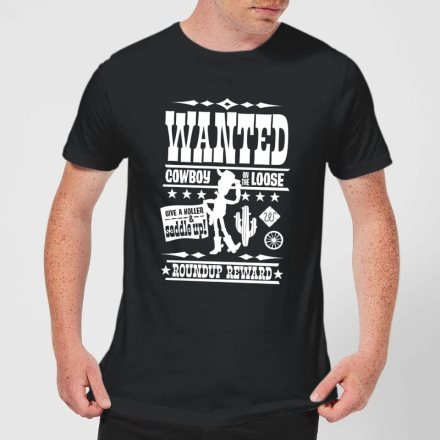 Toy Story Wanted Poster Men's T-Shirt - Black - XXL - Black