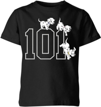 Disney 101 Dalmatians 101 Doggies Kids' T-Shirt - Black - 3-4 Years