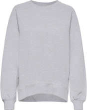 Etta Sweatshirt Tops Sweatshirts & Hoodies Sweatshirts Grey Makia