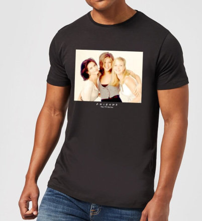 Friends Girls Men's T-Shirt - Black - XL - Black