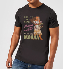 Disney Moana Natural Born Navigator Men's T-Shirt - Black - S - Black