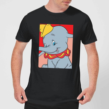 Disney Dumbo Portrait Men's T-Shirt - Black - S