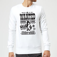 Toy Story Wanted Poster Sweatshirt - White - M - White