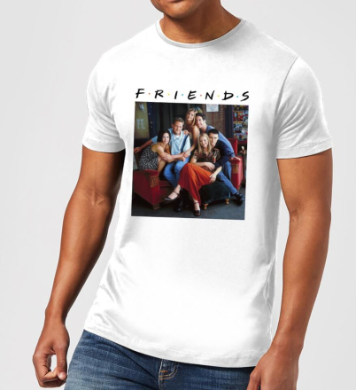 Friends Classic Character Men's T-Shirt - White - M