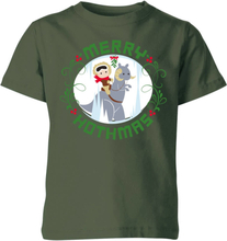 Star Wars Merry Hothmas Kids Christmas T-Shirt - Forest Green - 3-4 Years - Forest Green