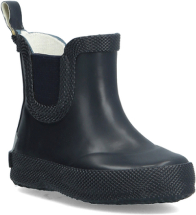 Basic Wellies Short - Solid Shoes Rubberboots Low Rubberboots Unlined Rubberboots Blå CeLaVi*Betinget Tilbud