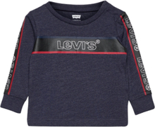 Lvb Long Slv Graphic Tee Shirt T-shirts Long-sleeved T-shirts Blå Levi's*Betinget Tilbud