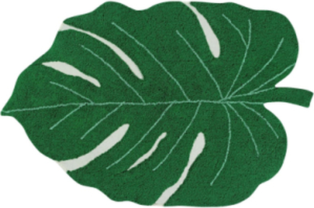 Monstera Leaf Home Kids Decor Rugs And Carpets Asymmetric Rugs Green Lorena Canals