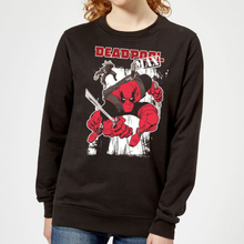Marvel Deadpool Max Women's Sweatshirt - Black - S - Black