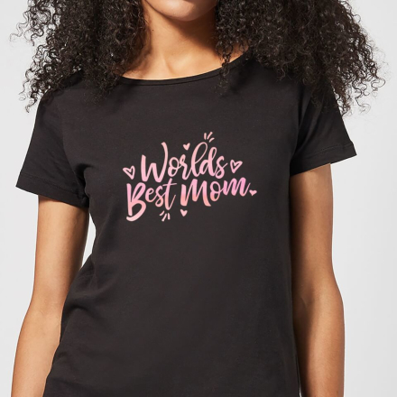 Worlds Best Mom Women's T-Shirt - Black - 3XL