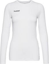 Hml First Performance Women Jersey L/S Sport T-shirts & Tops Long-sleeved White Hummel