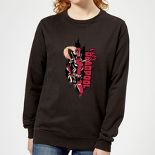 Marvel Deadpool Lady Deadpool Women's Sweatshirt - Black - S - Black