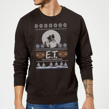 E.T. the Extra-Terrestrial Weihnachtspullover – Schwarz - S