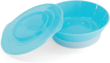 Twistshake Bowl 6+M Pastel Blue Home Meal Time Plates & Bowls Bowls Blå Twistshake*Betinget Tilbud