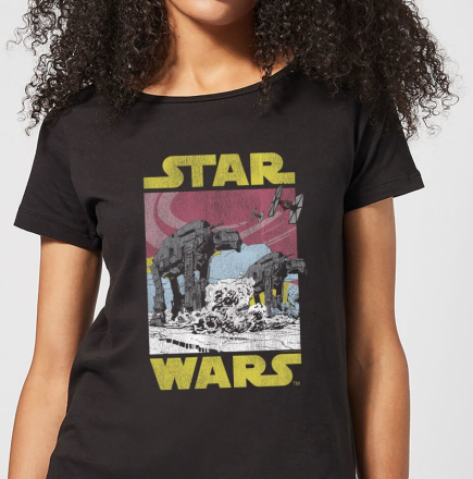 Star Wars ATAT Women's T-Shirt - Black - 5XL