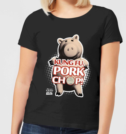 Toy Story Kung Fu Pork Chop Women's T-Shirt - Black - XL - Black