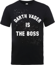 Star Wars Darth Vader Is The Boss T-Shirt - Black - S