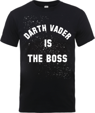 Star Wars Darth Vader Is The Boss T-Shirt - Black - XXL