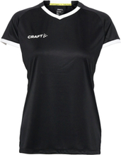 Progress 2.0 Solid Jersey W Sport T-shirts & Tops Short-sleeved Black Craft