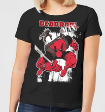 Marvel Deadpool Max Damen T-Shirt - Schwarz - S