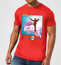 Marvel Deadpool Unicorn Battle Herren T-Shirt - Rot - S