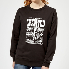 Toy Story Wanted Poster Damen Pullover - Schwarz - S