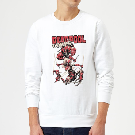 Marvel Deadpool Family Corps Pullover - Weiß - L