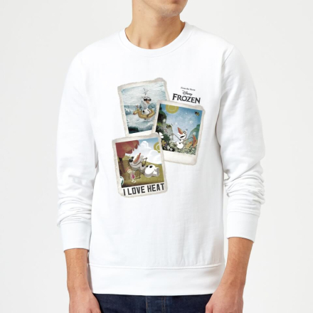 Disney Frozen Olaf Polaroid Sweatshirt - White - L - White