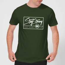 Stay Strong Est. 2007 Men's T-Shirt - Forest Green - XS