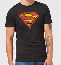 Originals Official Superman Crackle Logo Herren T-Shirt - Schwarz - S