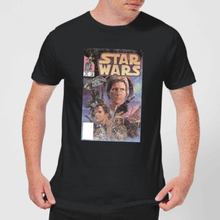 Star Wars Classic Classic Comic Book Cover Herren T-Shirt - Schwarz - S