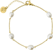 Perla Bracelet Multi Accessories Jewellery Bracelets Chain Bracelets Gold Edblad