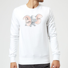 Dumbo Happy Day Sweatshirt - White - M - White