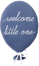 Nordic Coast Company Pyntepude ballon welcome little one blå