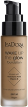 IsaDora Wake Up the Glow Foundation 30 ml 7N