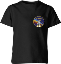 NASA Vintage Rainbow Shuttle Kids' T-Shirt - Black - 5-6 Years