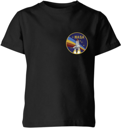 NASA Vintage Rainbow Shuttle Kids' T-Shirt - Black - 9-10 Years