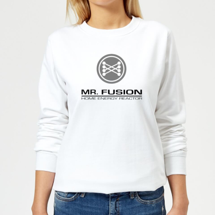 Zurück In Die Zukunft Mr Fusion Damen Pullover - Weiß - XL