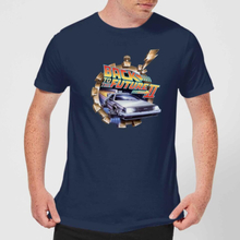 Back To The Future Clockwork T-Shirt - Navy - S