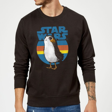 Star Wars Porg Sweatshirt - Black - XXL