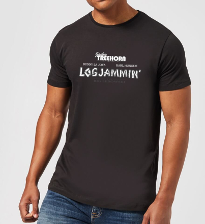T-Shirt The Big Lebowski Logjammin - Schwarz - L