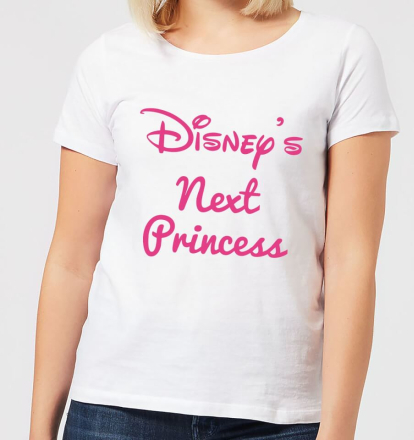 Disney Prinzessin Next Damen T-Shirt - Weiß - XL