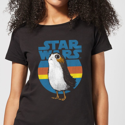 Star Wars Porg Women's T-Shirt - Black - 5XL