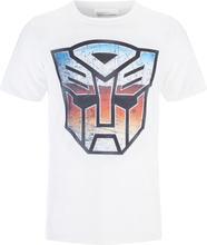 Transformers Men's Transformers Multi Emblem T-Shirt - White - L