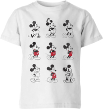 Disney Evolution Nine Poses Kids' T-Shirt - White - 3-4 Years - White